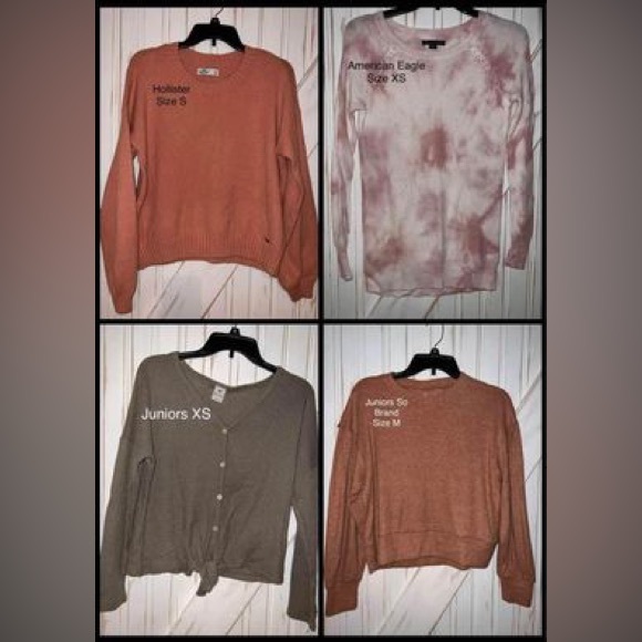 18 Juniors/ young woman’s style sweaters size XS & S - Picture 3 of 6